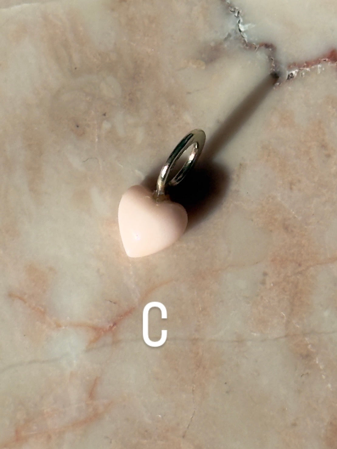 HEART vedhæng - 14 Karat