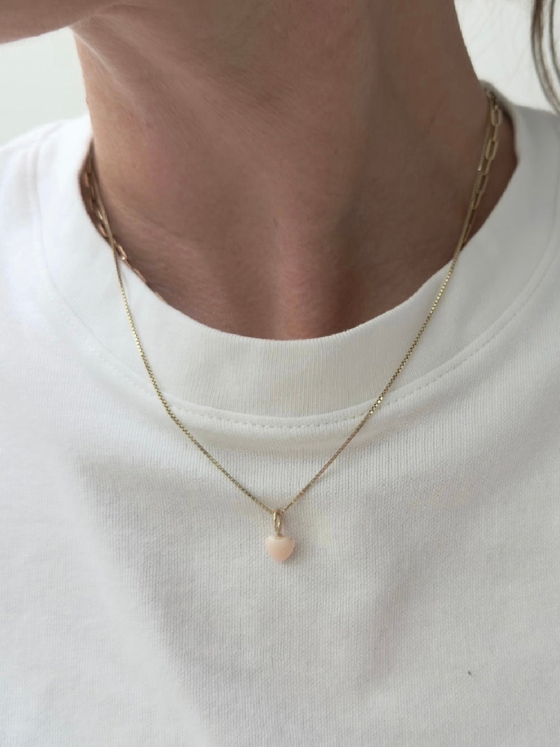 HEART vedhæng - 14 Karat