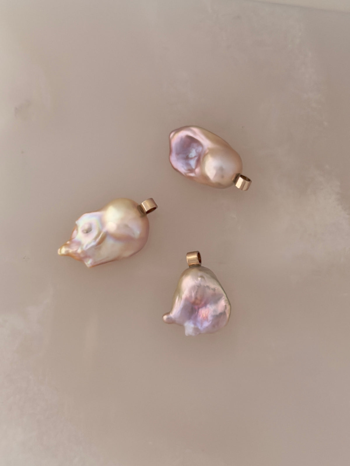 TUBE PEARL - 14 Karat