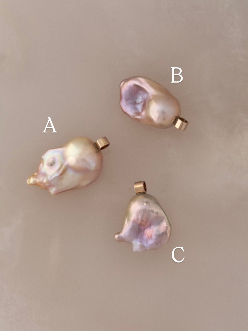 TUBE PEARL - 14 Karat
