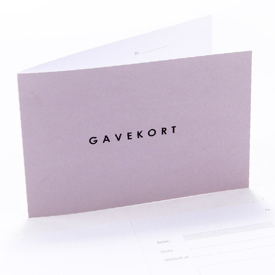 Gavekort (Fra 50kr)